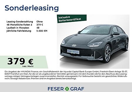 Hyundai IONIQ 6 gebraucht kaufen Hyundai IONIQ 6 UNIQ-PAKET LEDER NAVI KAMERA MATRIX 20"