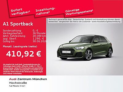Audi A1 Sportback S line 30 TFSI 85(116) kW(PS) S tro
