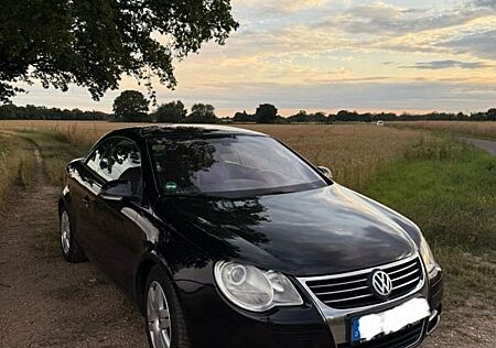 VW Eos Volkswagen 2.0 TDI DSG - Cabrio - Volleder - Scheckheft