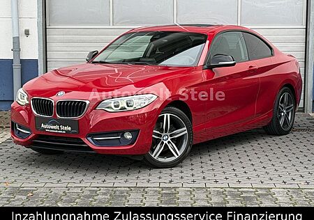 BMW 218i Coupe Sport Line Nav Xenon Kamera SHZ PDC