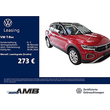 VW T-Roc leasen