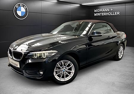 BMW 220i Cabrio Advantage Aut. AHK DAB Sitzhzg. PDC