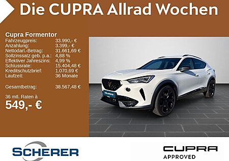 Cupra Formentor gebraucht kaufen Cupra Formentor VZ 2.0TSI 4Drive 360°KAM FULL LINK SHZ