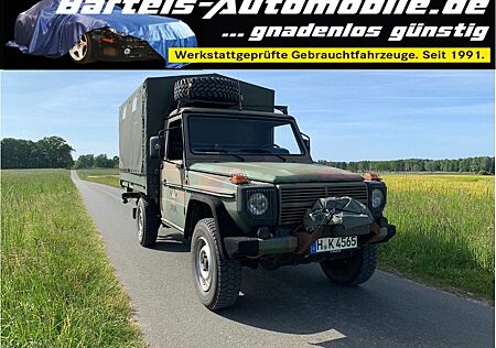 Mercedes-Benz G 230 GE Singlecab Pritsche Plane Sanitätskoffer