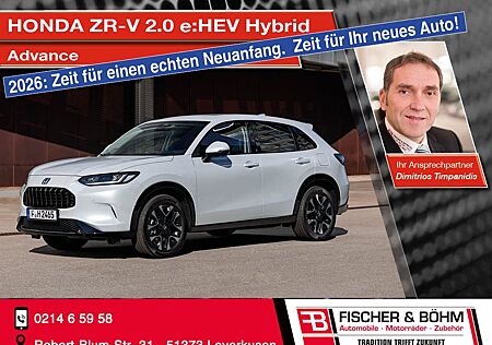Honda ZR-V 2.0 e:HEV Hybrid Advance