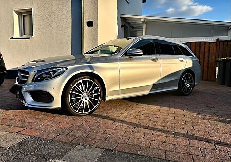 Mercedes-Benz C 250 d T AMG Line Autom. 8-fach bereift
