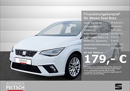 Seat Ibiza 1.0 TSI FR LED ACC Kessy Navi digita