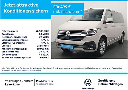 VW T6 Multivan Volkswagen T6.1 Multivan Generation Six LEDER AHK SHZ LED