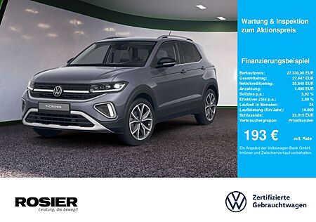 VW T-Cross Volkswagen Style 1.0 l TSI DSG AHK ACC MATRIX-LED