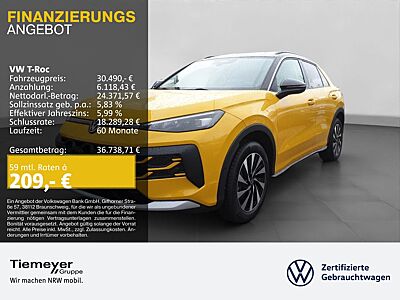 Volkswagen T-Roc 1.5 eTSI DSG LIFE NEUES MODELL KAMERA SITZ