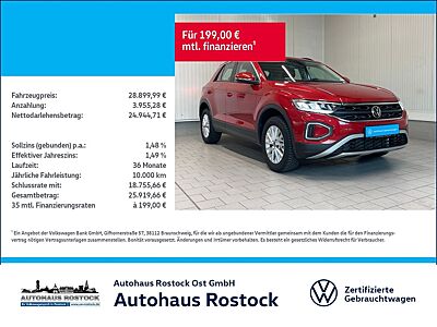 Volkswagen T-Roc Life 1.5 TSI DSG STANDHZG NAVI KAM