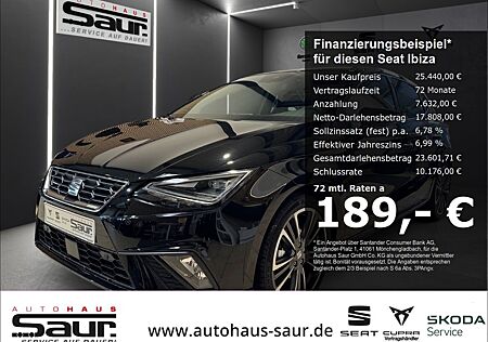 Seat Ibiza FR 1.0 TSI DSG NAVI KESSY SHZ KAMERA LED P