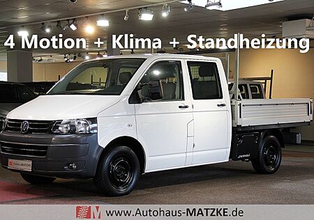 VW T5 Transporter Volkswagen T5 2.0TDI Pritsche Doka 4Motion AHK Klima