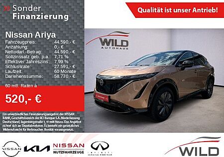 Nissan Ariya 87 kWh Evolve Pack Pano LED 360° 19" AWR