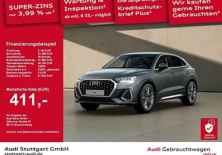 Audi Q3 Sportback S line AHK SHZ Keyless Navi PDC VC