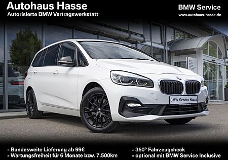 BMW 2er 218d Gran Tourer 7-Sitz NAVI AHK LED PANO AT-Mot