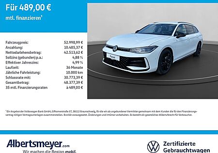 VW Passat Variant gebraucht kaufen VW Passat Variant Volkswagen 2.0 TDI R-Line +DSG+BLACK+AHK+LED
