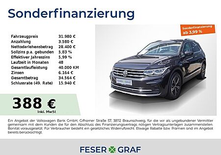 VW Tiguan Volkswagen Elegance 2.0 TDI DSG AHK R-Kamera ACC 18