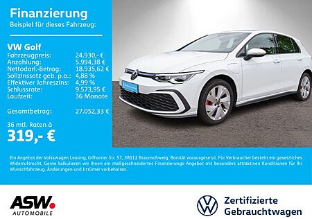 VW Golf Volkswagen GTE 1.4 eHybrid DSG LED Navi RFK AppConnect