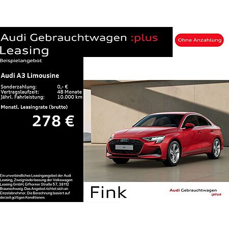 Audi A3 leasen