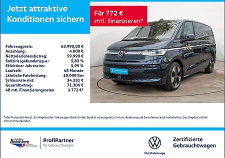 VW T7 Multivan Volkswagen 2.0TSI DSG LR LED NAVI AHK ACC