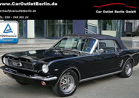 Ford Mustang Cabrio 1966 4.Gang Schalter V8 schwarz