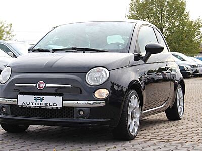 Fiat 500 1.2 LOUNGE/SHEFT/KLIMA/NAVI/AHK/LEDER/