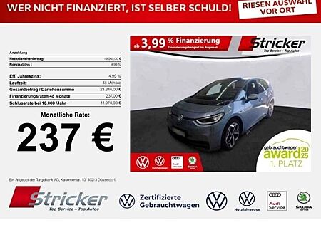 VW ID.3 Volkswagen Style 237,-ohne Anzahlung LED-Matrix ACC Ka