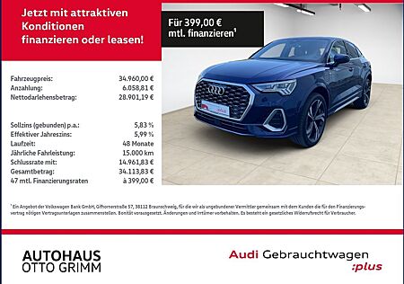 Audi Q3 45 TFSI e S line KLIMA NAVI LEDER ALU
