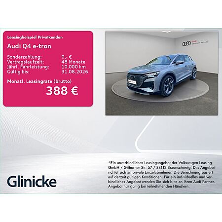 Audi Q4 e-tron leasen