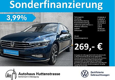 VW Passat Variant Volkswagen 1.5 TSI DSG Elegance AHK MATRIX L