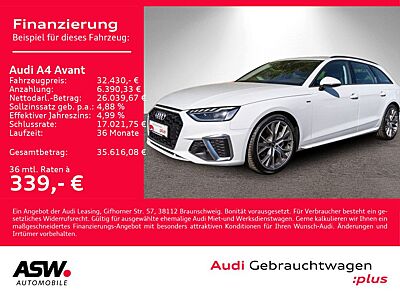 Audi A4 Avant S line 40TDI quattro NAVI LED RFK VC