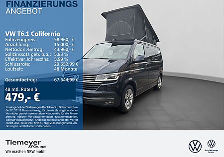 VW T6 California Volkswagen T6.1 California ALLRAD OCEAN ACC NAVI