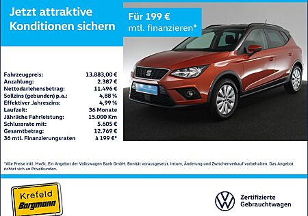 Seat Arona 1.0 TSI Style NAVI KAMERA PDC KLIMA