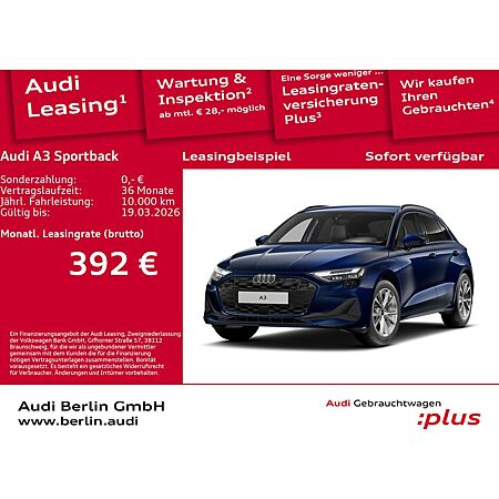 Audi A3 leasen