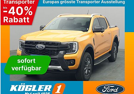 Ford Ranger DoKa Wildtrak 205PS Aut./e-Rollo -26%*