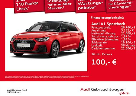 Audi A1 Sportback 25 TFSI S tronic S line Navi Sound