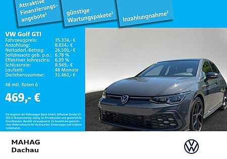 VW Golf Volkswagen VIII GTI 2.0 TSI BlackStyle IQ.Light Navi K