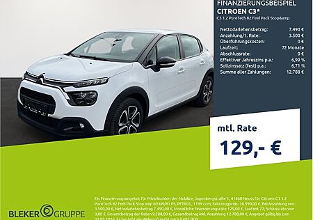Citroën C3 1.2 PureTech 82 Feel Pack Stop&amp