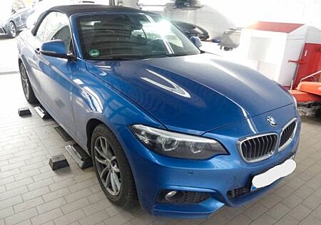 BMW 218 d Cabrio M Sport NAVI LED KAMERA SHZ