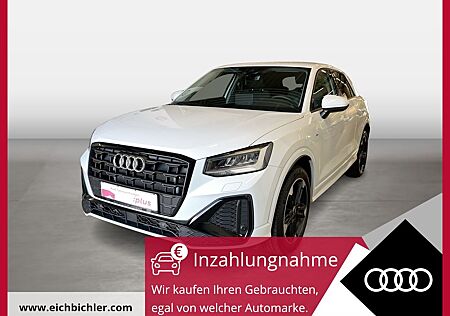 Audi Q2 30 TDI S line FLA AHK SpurH LM el.Heck LED