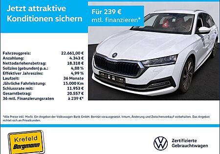 Skoda Octavia Combi 2.0 TDI DPF Style AHK LED HUD ACC