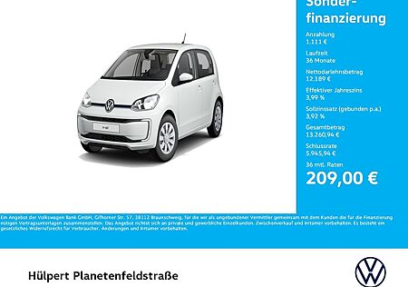 VW e-up! Volkswagen e-up! move up! 4TÜREN SITZHEIZUNG BLUETOOTH DAB+