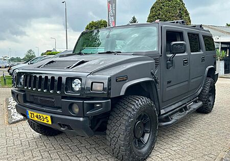 Hummer H2 6.0 V8 Youngtimer Zwart 6-Persoons INCL BTW