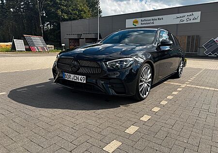 Mercedes-Benz E 220 d T Mbux Burm. facel. AMG Schiebedach AHK