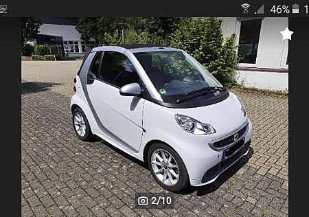 Smart ForTwo cabrio inklusive Fahrradträger