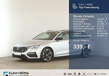 Skoda Octavia Combi 2.0 TDI RS 4x4 *LED*RFK*Navi*Apple