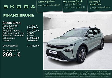 Skoda Elroq 50 Tour 19 LED NAVI PDC SHZ RFK