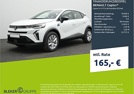 Renault Captur II 1.0 TCe 90 Evolution (EU 6e)