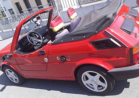 Fiat 126 POP CABRIO IN ROSSO